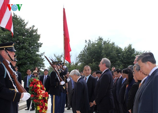 Một ngày của Tổng bí thư tại Washington DC