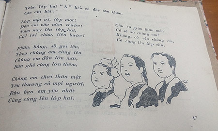 'Gửi lời chào lớp Một' có 3 câu giống bài hát Nga