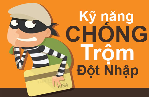 Infographic: Kỹ năng đối phó khi tội phạm đột nhập vào nhà