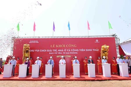 Vingroup khởi công dự án sinh thái tỷ đô