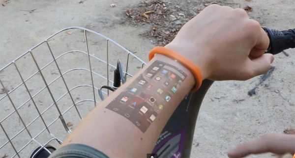 Ý tưởng vòng đeo tay thay thế smartphone gây sốt