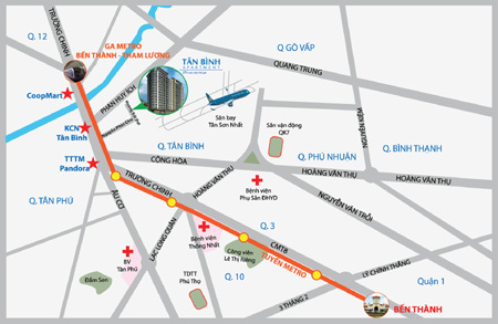 Tân Bình Apartment - căn hộ tầm trung ‘hút’ khách