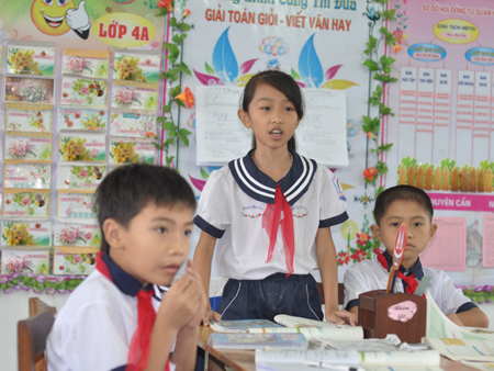 Lớp tiểu học có 35 em là quá đông!