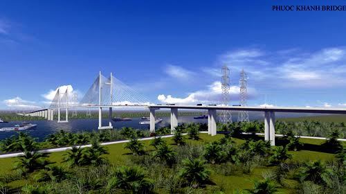 Xây cầu dây văng cao nhất VN nối TPHCM và Đồng Nai