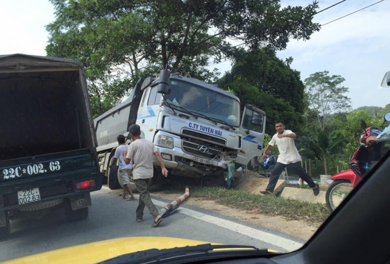 Tai nạn kinh hoàng tại Tuyên Quang, một gia đình thương vong