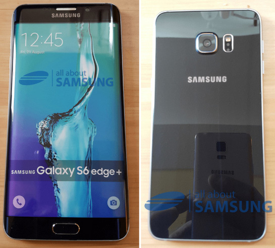 Galaxy Note 5 và Galaxy S6 Edge Plus lần đầu lộ ảnh thật