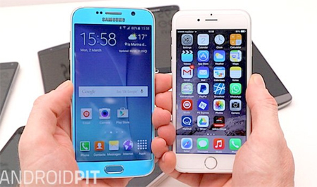 Samsung vượt mặt Apple về doanh số smartphone