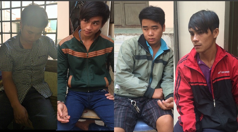 Bắt nhóm thanh niên phá trụ ATM trộm tiền