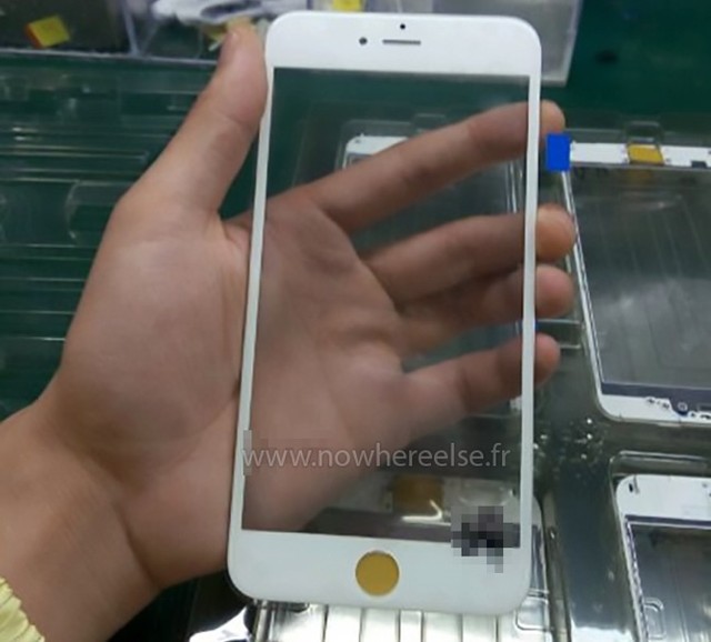 Rò rỉ ảnh mặt trước iPhone 6s