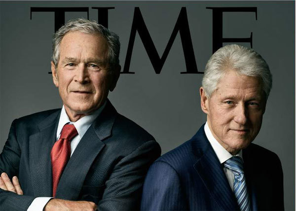 Bill Clinton và George W. Bush nói gì về bầu cử 2016?