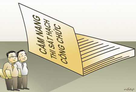 Trừ điểm 139 thí sinh thi công chức Hà Nội