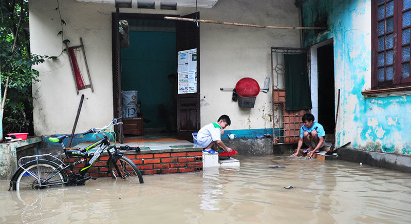 Quảng Ninh tiếp tục mưa rất to