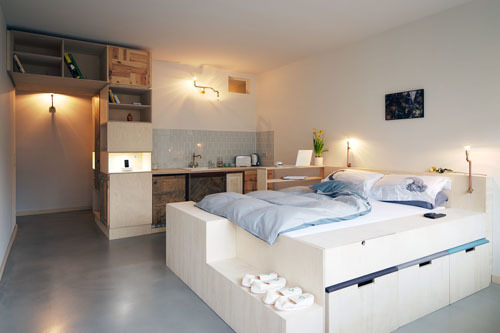 Ngắm căn hộ nhỏ 30m² đẹp như phòng khách sạn