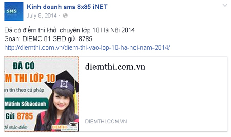 Phạt 2 công ty vì sai phạm trong cung cấp dịch vụ tra cứu điểm thi