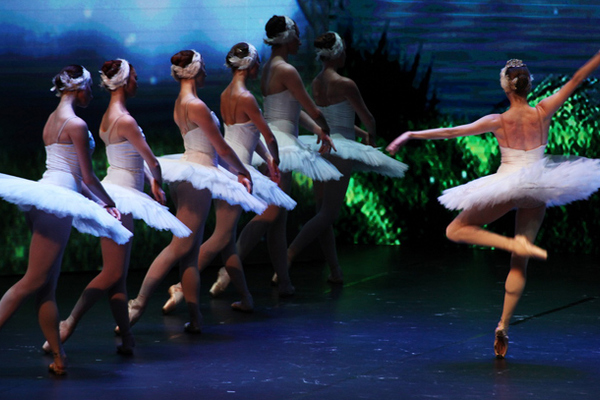 Khoảnh khắc đẹp của vở ballet "Hồ Thiên Nga" tại Việt Nam