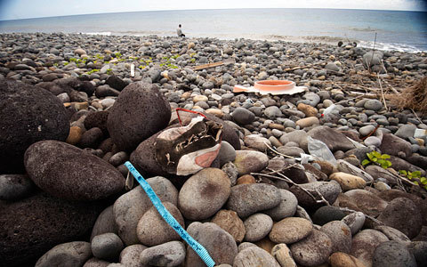 Tìm MH370: Ghế, vali dạt lên bãi biển Reunion từ tháng 5