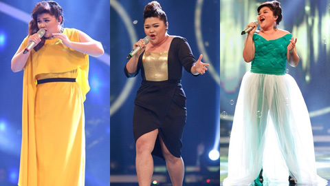 Lỗi trang phục hàng loạt của Á quân Vietnam Idol 2015