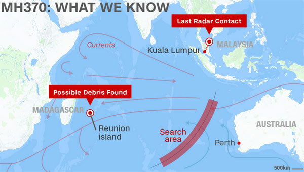 Bí ẩn MH370 và sự nổi tiếng bất ngờ của đảo Reunion