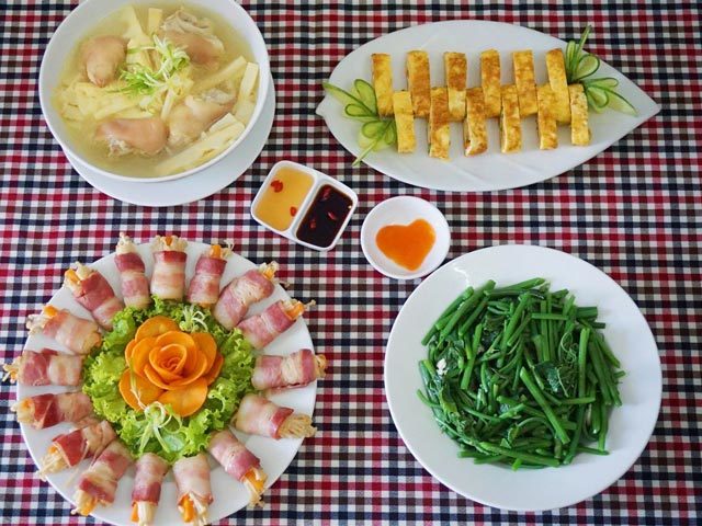 Đãi cả nhà bữa cơm ngon miệng, đẹp mắt