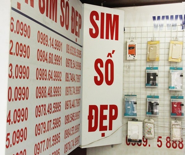 Buôn sim số đẹp, người thu bạc tỷ, kẻ bỏ nghề